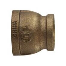 Midland Industries 44463 - MIDLAND INDUSTRIES 444 FPT 1/4-18 x 1/8-27 Thread Bronze Reducing Coupling