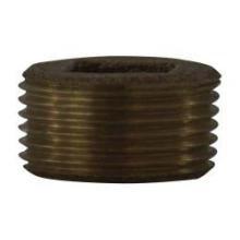 Midland Industries 44634 - MIDLAND INDUSTRIES 4463 MPT Bronze Square Drive Countersunk Plug