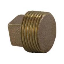 Midland Industries 44673 - MIDLAND INDUSTRIES 446 MPT Bronze 1/8-27 Thread Solid Square Head Plug