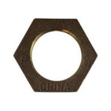 Midland Industries 44702 - MIDLAND INDUSTRIES 447 FPT 1/2 in Hex Bronze Hex Locknut