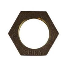 Midland Industries 44703 - MIDLAND INDUSTRIES 447 FPT 1/2 in Hex Bronze Hex Locknut