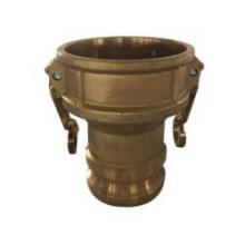 Midland Industries 449450 - MIDLAND INDUSTRIES 449 Female Coupler Male Adapter Brass Type DA Cam and Groove Coupler