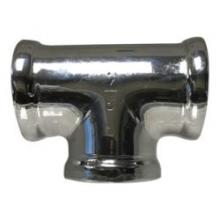 Midland Industries 45252 - MIDLAND INDUSTRIES 452 FPT Bronze Chrome-Plated Pipe Tee