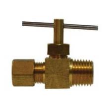 Midland Industries 46004 - MIDLAND INDUSTRIES 460 Compression x MIP 150 psi Brass Body Needle Valve