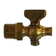 Midland Industries 46310 - MIDLAND INDUSTRIES 463 MIP x Bibb Hose Tee Handle Brass Body Air Cock