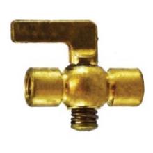 Midland Industries 46347 - MIDLAND INDUSTRIES 463 FIP x FIP Lever Handle Brass Body Air Cock