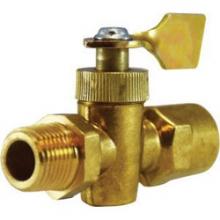 Midland Industries 46401 - MIDLAND INDUSTRIES 4640 FIP x MIP Connection 30 psi Pressure Brass Body O-Ring Sealed Solid Bottom V