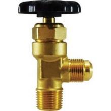 Midland Industries 46476 - MIDLAND INDUSTRIES 4645 Flared x MIP 250 psi Pressure -40 to 250 deg F Forged Brass Body Truck Valve