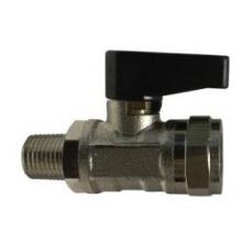 Midland Industries 46660 - MIDLAND INDUSTRIES 466 MPT x FPT 250 psi Brass Body Chrome-Plated Mini Ball Valve