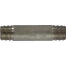 Midland Industries 52062 - MIDLAND INDUSTRIES 52 MPT Stainless Steel SCH 80 Schedule 3000 lb Seamless Pipe Nipple