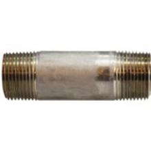 Midland Industries 52081 - MIDLAND INDUSTRIES 52 MPT Stainless Steel SCH 80 Schedule 3000 lb Seamless Pipe Nipple