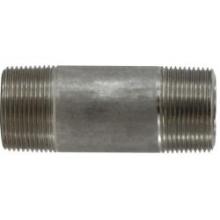 Midland Industries 52124 - MIDLAND INDUSTRIES 52 MPT Stainless Steel SCH 80 Schedule 3000 lb Seamless Pipe Nipple