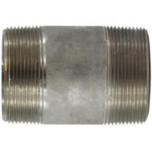 Midland Industries 52168 - MIDLAND INDUSTRIES 52 MPT Stainless Steel SCH 80 Schedule 3000 lb Seamless Pipe Nipple