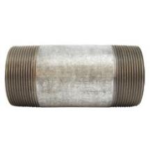 Midland Industries 56218 - MIDLAND INDUSTRIES 56 MPT Steel Galvanized SCH 40 Schedule Welded Pipe Nipple