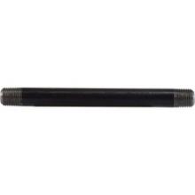 Midland Industries 59001SMLS - MIDLAND INDUSTRIES 5900MLS MPT Steel Black SCH 80 Schedule Seamless Pipe Nipple