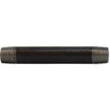 Midland Industries 59048SMLS - MIDLAND INDUSTRIES 5900MLS MPT Steel Black SCH 80 Schedule Seamless Pipe Nipple