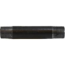 Midland Industries 59066SMLS - MIDLAND INDUSTRIES 5900MLS MPT Steel Black SCH 80 Schedule Seamless Pipe Nipple