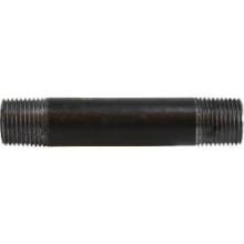 Midland Industries 59076SMLS - MIDLAND INDUSTRIES 5900MLS MPT Steel Black SCH 80 Schedule Seamless Pipe Nipple