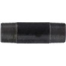 Midland Industries 59100SMLSXX - MIDLAND INDUSTRIES 59 MPT Steel Black XXH Schedule 1000 lb Seamless Pipe Nipple