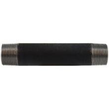 Midland Industries 59108SMLS - MIDLAND INDUSTRIES 5900MLS MPT Steel Black SCH 80 Schedule Seamless Pipe Nipple