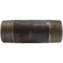 Midland Industries 59187SMLS - MIDLAND INDUSTRIES 5900MLS MPT Steel Black SCH 80 Schedule Seamless Pipe Nipple