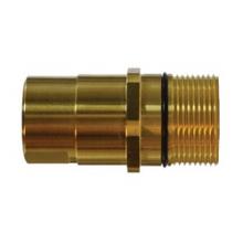 Midland Industries 61050 - MIDLAND INDUSTRIES 610 FNPT Brass Wingnut Nipple