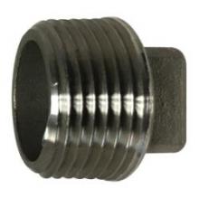 Midland Industries 62660 - MIDLAND INDUSTRIES 626 MPT Stainless Steel 150 lb Cored Square Head Plug