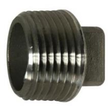 Midland Industries 62661 - MIDLAND INDUSTRIES 626 MPT Stainless Steel 150 lb Cored Square Head Plug