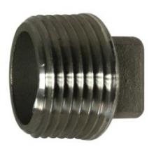 Midland Industries 62670 - MIDLAND INDUSTRIES 626 MPT Stainless Steel 150 lb Cored Square Head Plug