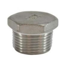 Midland Industries 63630 - MIDLAND INDUSTRIES 636 MPT Stainless Steel 150 lb Hex Head Plug