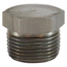 Midland Industries 63661 - MIDLAND INDUSTRIES 6366 MPT Stainless Steel 150 lb Solid Hex Head Plug