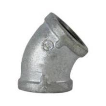 Midland Industries 64187 - MIDLAND INDUSTRIES 641 FPT Iron Galvanized 150 lb 45 deg Elbow