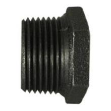 Midland Industries 65505 - MIDLAND INDUSTRIES 655 MPT FPT 1/2-14 Thread Iron Black Reducer Hex Bushing