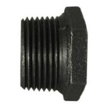 Midland Industries 65531 - MIDLAND INDUSTRIES 655 MPT FPT 1/2-14 Thread Iron Black Reducer Hex Bushing