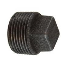 Midland Industries 65651 - MIDLAND INDUSTRIES 656 MPT Iron Black Cored Square Head Plug