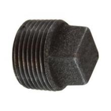 Midland Industries 65654 - MIDLAND INDUSTRIES 656 MPT Iron Black Cored Square Head Plug