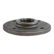 Midland Industries 65696 - MIDLAND INDUSTRIES 656 FPT Iron Black 150 lb Round Floor Flange