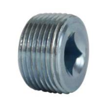 Midland Industries 66632 - MIDLAND INDUSTRIES 666 MNPT Steel Zinc-Plated 150 lb Square Socket Countersunk Plug