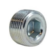 Midland Industries 66762 - MIDLAND INDUSTRIES 667 MNPT Steel Zinc-Plated 150 lb Hex Socket Countersunk Plug