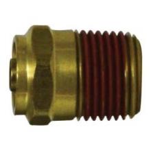 Midland Industries 680302 - MIDLAND INDUSTRIES 680 Push-In Tube 1/8 in MIP Brass Straight Adapter