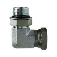 Midland Industries 6901NWO1612 - MIDLAND INDUSTRIES 6901NWO Male ORB FNPSM Steel 90 deg Swivel Adapter Elbow