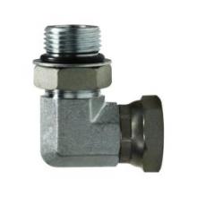 Midland Industries 6901NWO42 - MIDLAND INDUSTRIES 6901NWO Male ORB FNPSM Steel 90 deg Swivel Adapter