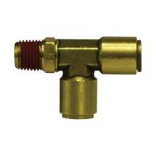 Midland Industries 710402S - MIDLAND INDUSTRIES 710 Tube OD MIP Tube OD Brass Swivel Run Tee