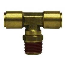 Midland Industries 720804S - MIDLAND INDUSTRIES 720 Swivel Branch Tee 1/2 in Push-In Tube MIP 1/2 in Push-In Tube Brass