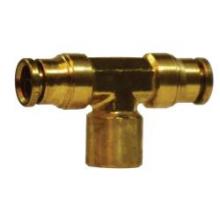 Midland Industries 770402 - MIDLAND INDUSTRIES 770 Push-In Tube FPT Brass 150 psi Branch Tee