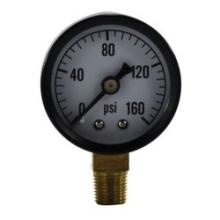 Midland Industries 80502 - MIDLAND INDUSTRIES 8050 1-1/2 in Dial 1/8 in Connection Pneumatic Pressure Gauge