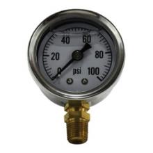 Midland Industries 80606 - MIDLAND INDUSTRIES 8060 1-1/2 in Dial +/-1.5 % Accuracy 1/8 in Connection Pneumatic Pressure Gauge