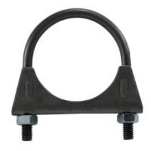 Midland Industries 841350 - MIDLAND INDUSTRIES 841 Carbon Steel Heavy-Duty Saddle Clamp