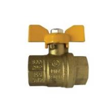 Midland Industries 940171T - MIDLAND INDUSTRIES 94017 FPT 600 psi WOG Pressure -22 to 302 deg F Butterfly T-Handle Forged Brass B