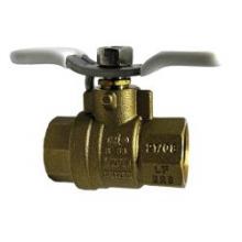 Midland Industries 940174TSSLF - MIDLAND INDUSTRIES 94017 FIP 600 psi WOG Pressure -22 to 302 deg F Lead-Free Forged Brass Body Ball 